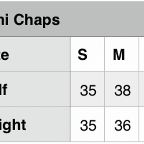 k539-sizechart k539-sizechart