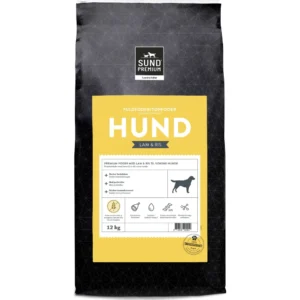 SUND HUND PREMIUM LAMB OG RÍS 12KG