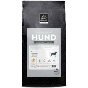 SUND HUND PREMIUM KORNFRI HØSNARUNGI - FLEIRI STØDDIR