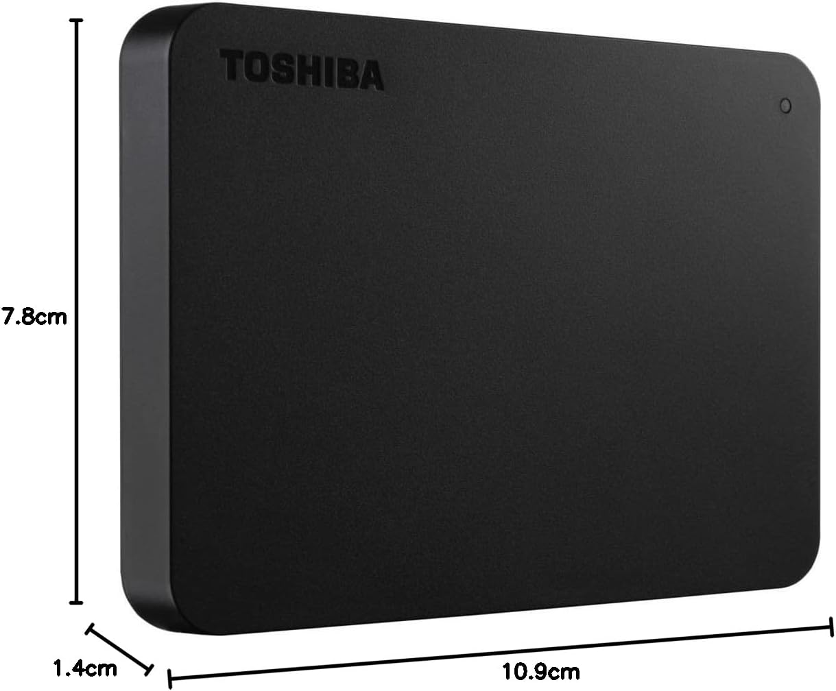 2 TB TOSHIBA CANVIO BASICS 2,5 BLACK - Image 2