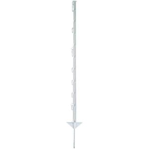 HERKULES 10 STK. PLASTIKPELAR 105CM HVÍTIR