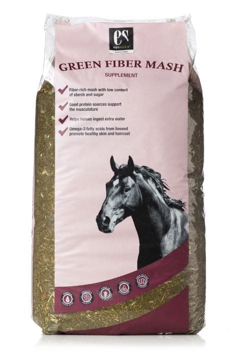 EQUSANA GREEN FIBER MASH 15 KG.