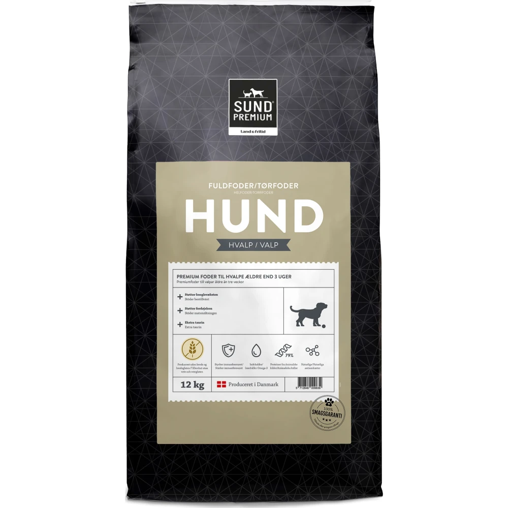 SUND HUND PREMIUM HVØLP - FLEIRI STØDDIR