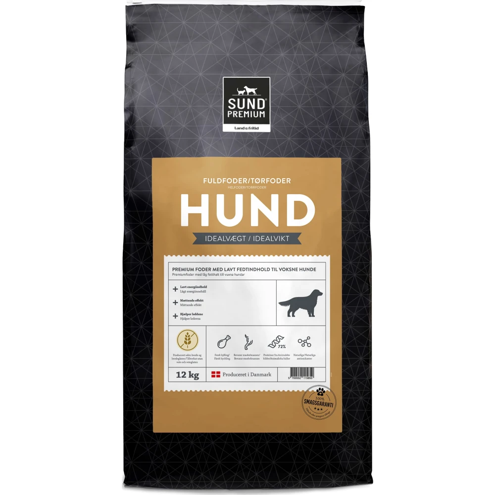 SUND HUND PREMIUM IDEALVEKT - FLEIRI STØDDIR
