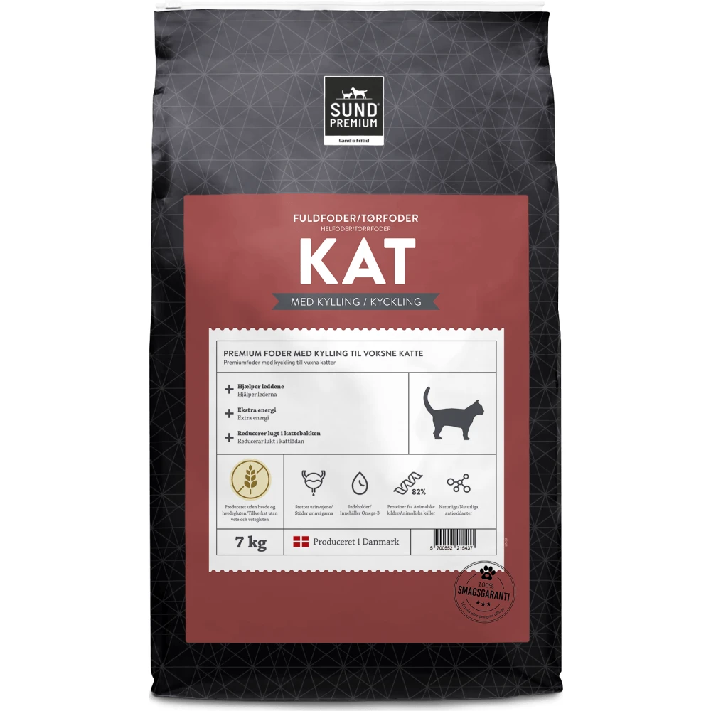 SUND KAT PREMIUM HØSNARUNGI 7 KG