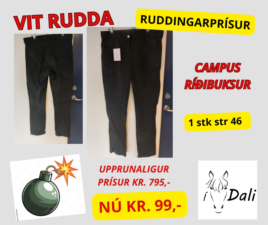 RÍÐIBUKSUR STD. 46, CAMPUS