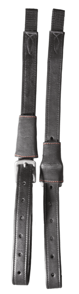 ÍSTÍGAREIMAR LOKI 70CM SV. LEÐUR V. SPENNI KARLSLUND